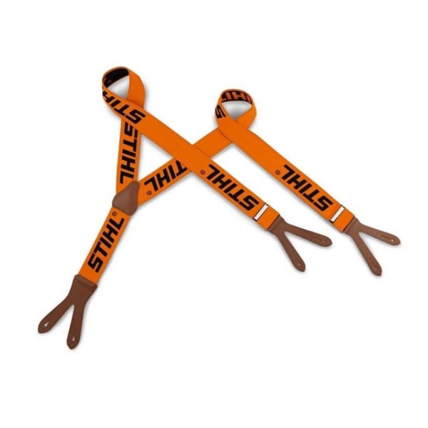Tirantes elásticos botones Stihl 120 cm naranja